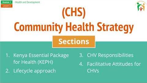 CHV Module 1.2 - Community Health Strategy