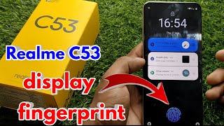 realme c53 me display fingerprint kaise lagaye, realme c53 me fingerprint hai ya nahi screenshot 2