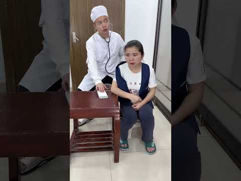 What can the patient do when she met such a patient??? funny video...#shorts #funny #trending