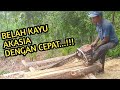 Belah Pohon Akasia Dengan Cepat||STHIL070 RAKITAN