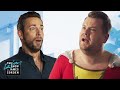 Zachary Levi Brings Out James's Inner-Shazam