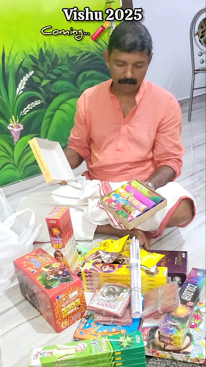 🎆#vishu2025 #vishu #padakkam #crackers #trending #shortfeed #firecracker #firework #fire
