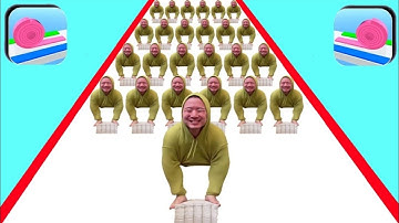 Layers Roll With Junya1gou🤣in All Levels Gameplay iOS,Android New Update Game Mobile Walkthrough