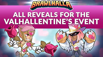 Valhallentines Event Reveals! - Brawlhalla Dev Stream Montage
