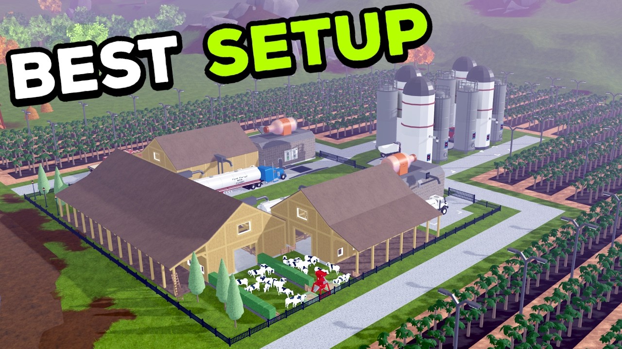 BEST CHOCOLATE MILK SETUP FOR 2026! Farming and Friends (Roblox)