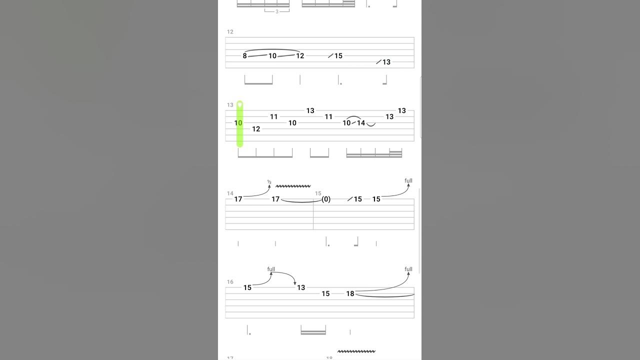 Avenged Sevenfold Seize The Day Solo Tab Seize the Day GUITAR SOLO TABS by Avenged Sevenfold #guitartab #