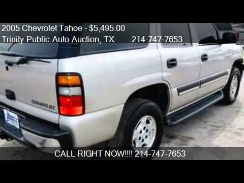 2005 Chevrolet Tahoe-매매 용 : Dallas, TX 75208