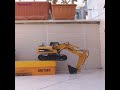 RC CONSTRUCTION MACHINE STUNT #shorts