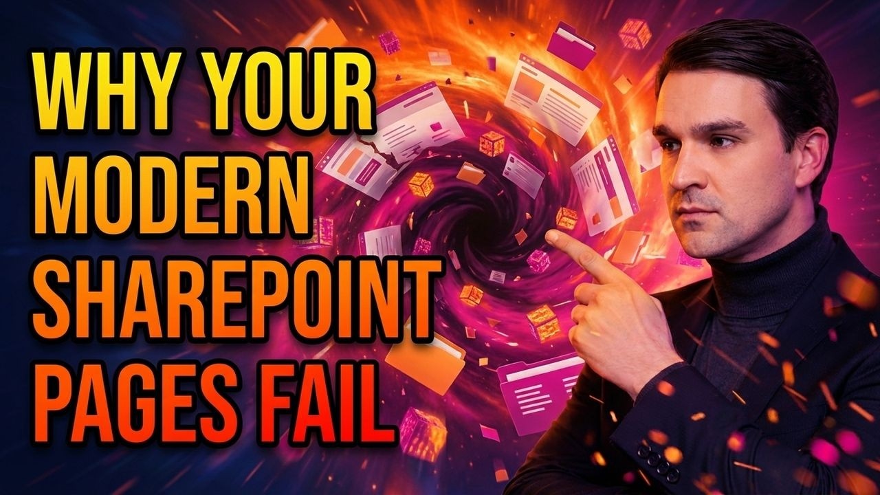Why Modern SharePoint Pages Fail Teams 🚨 Why Modern SharePoint Pages Fail Teams 🚨