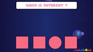 How to Compare Shapes and Find Which One Is Different - Classifying Math Lesson & Practice for Kids