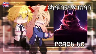 Chainsaw man react to Puss in Boots