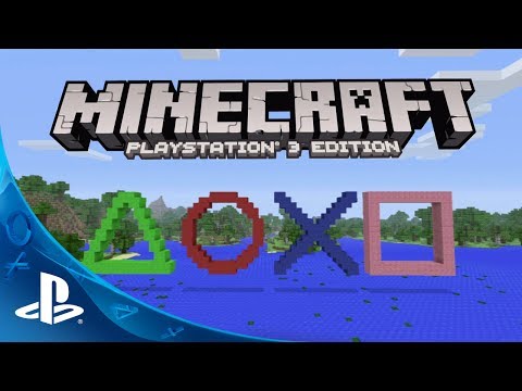 Minecraft PS3 Edition-Demo Gameplay 