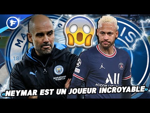 La RÉPONSE CASH de Guardiola sur L'ARRIVÉE de Neymar à Manchester City | JT Foot Mercato