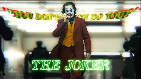 [4K] Joker「Edit」(Memory Reboot)