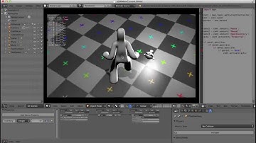 Blender Game Project 2 - Basic movement and inventory setup