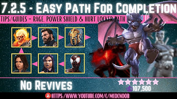 MCOC: Act 7.2.5 - Easy Path for Completion - (Book 2, Act 1.2) - Tips/Guides - No Revives