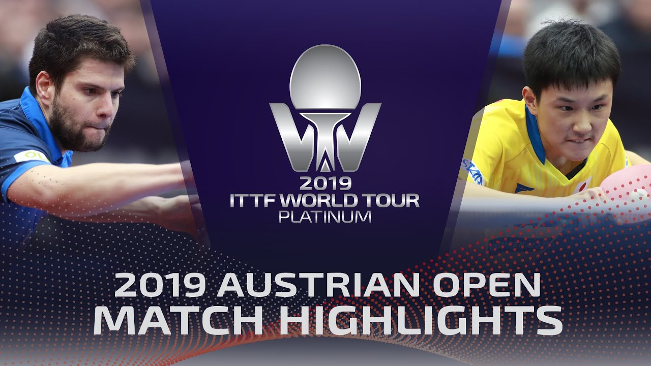 Dimitrij Ovtcharov vs Tomokazu Harimoto | 2019 ITTF Austrian Open Highlights (R16)