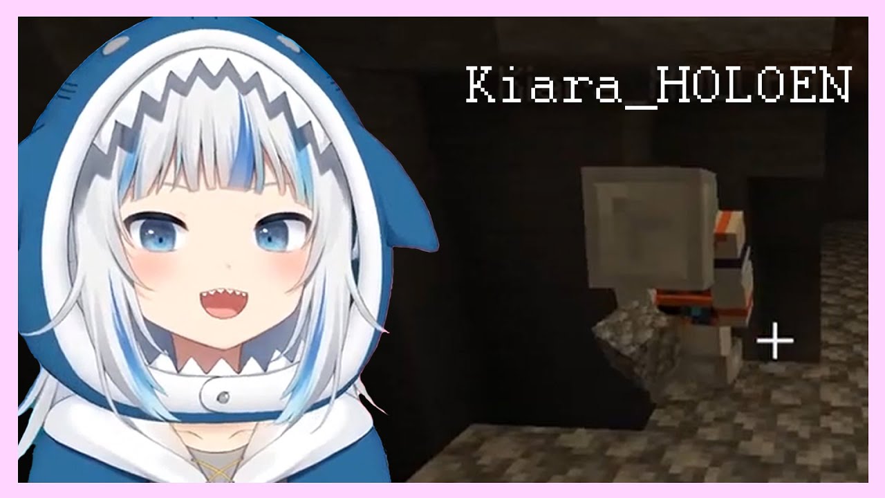 Gawr Gura watches Kiara fall to her death...