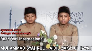 Duet anak ini sering terdengar|Qori Internasional anak anak| Muhammad Syahrul & Aidil ZAKATUL Izzat