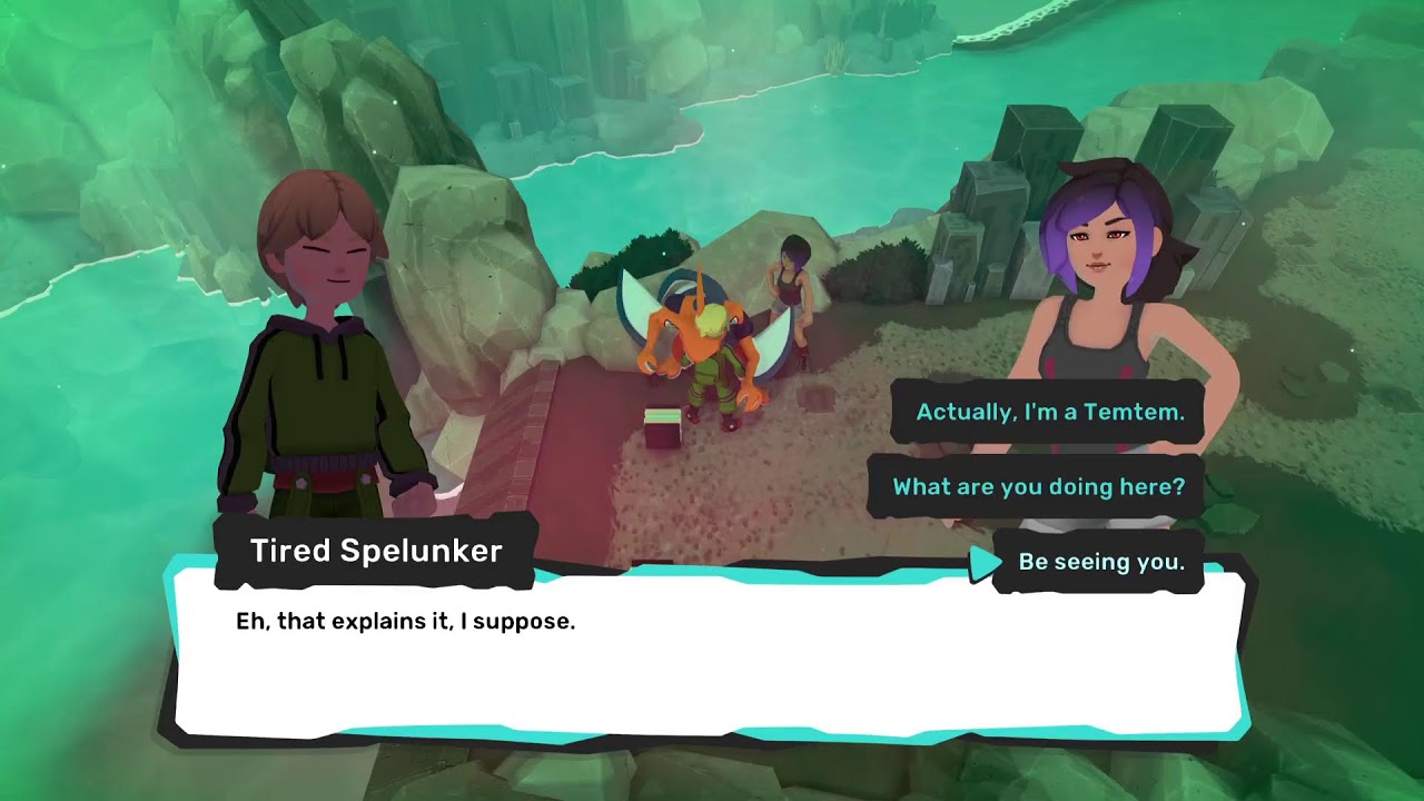 Temtem Gameplay luma hunting