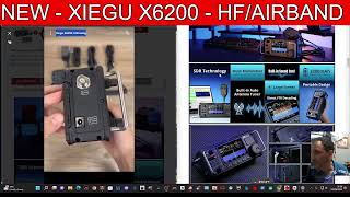 XIEGU X6200 - UNBOXING VIDEO by RADIODDITY