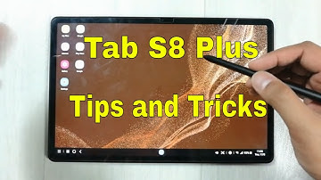 Samsung Galaxy Tab S8 Plus Amazing  Tips and Tricks - Display Settings