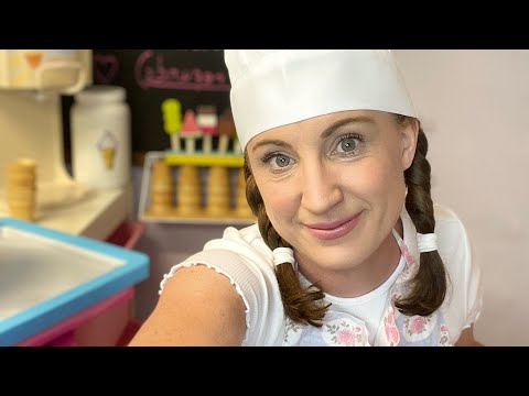 🍦 ASMR ✨ Chaotic ✨ Ice Cream Shop milkshake personal attention  tapping tingly sounds triggers