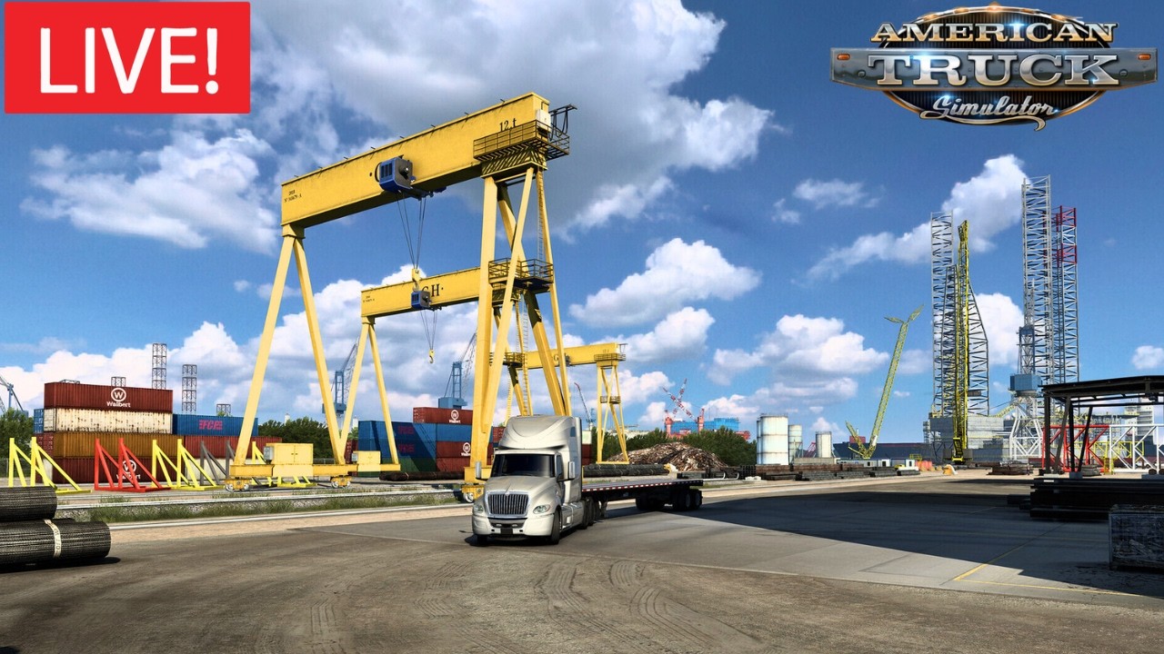 🔴LIVE: ATS IS COMING TO CONSOLES PLUS WORKING IN TEXAS PART 2!!! | American Truck Simulator
