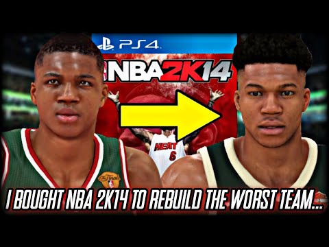 I Bought NBA 2K14 To Rebuild The Worst Team The Milwaukee Bucks Led By This Kid Named Giannis