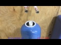 Fleck 5600 General Water Softener Installation and Programming Video