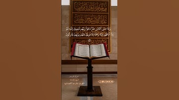 سورة : الروم | الآية ٣٣-٣٦ | القارئ : خالد بن سليمان المهنا#تلاوة #قرآن #صل_على_محمد #اجر_لي_ولك