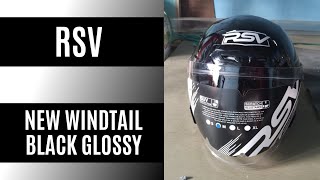 Unboxing Helmet - Rsv New Windtail Black Glossy