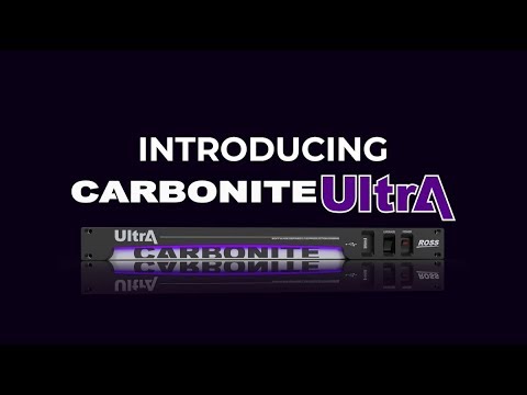 Ross Carbonite Ultra | Version 4.0 Introduction - YouTube