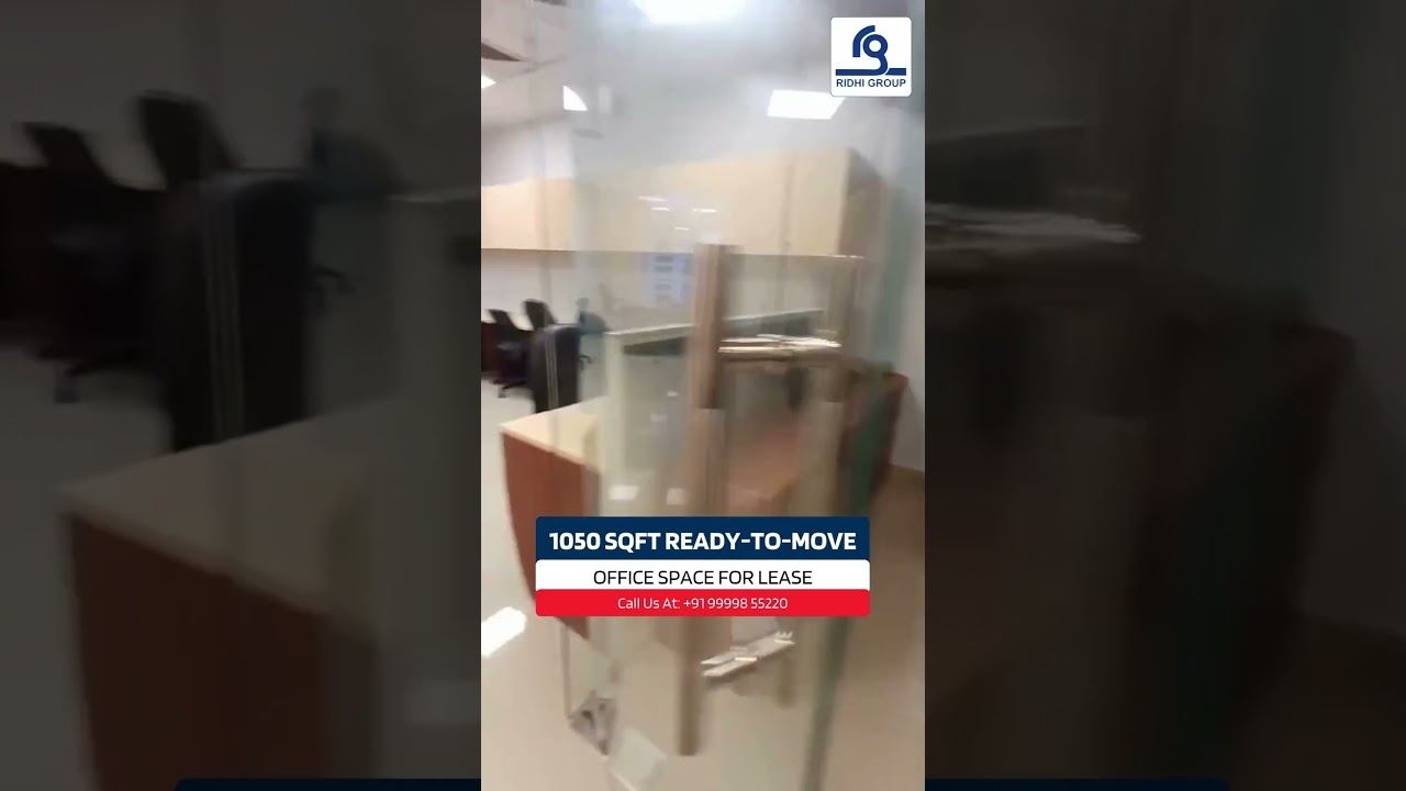 1050 sqft Ready-To-Move Office Space for Lease in ATS Bouquet 