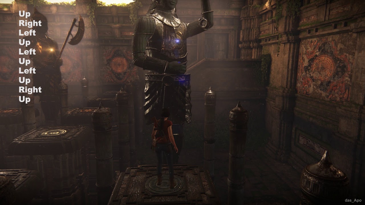 Uncharted: The Lost Legacy - "Flawless Gauntlet" Trophy Guide / Axe Trial Puzzle