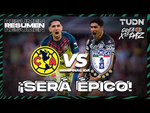 Resumen y goles | América vs Pachuca | Grita México C22 - Semis | TUDN