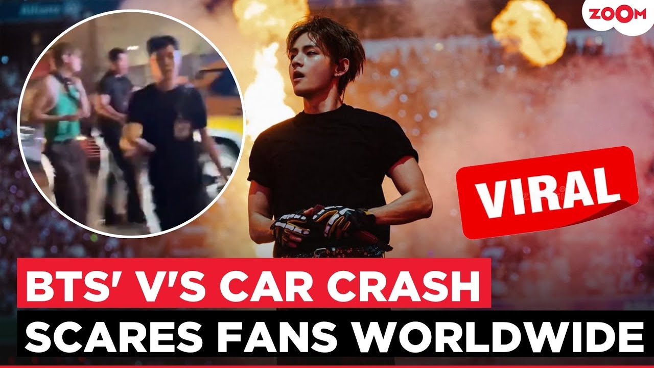 BTS V's Reported Car Crash After MetLife Stadium Performance