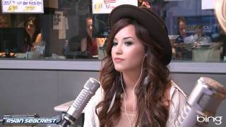 Demi Lovato "Skyscraper" Premiere PART 2 | Interview | On Air With Ryan Seacrest