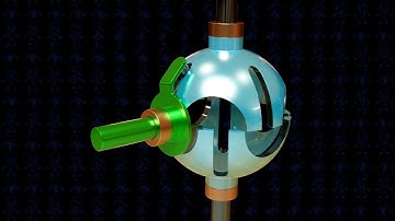 Double Geneva 3D Mechanism 3D Model
