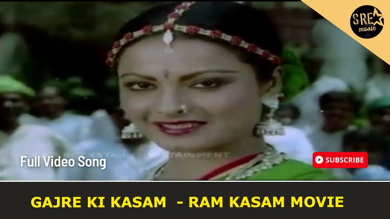 Gajre ki Kasam kajre ki Kasam song  Ram Kasam movie song      Lata Mangeshkar