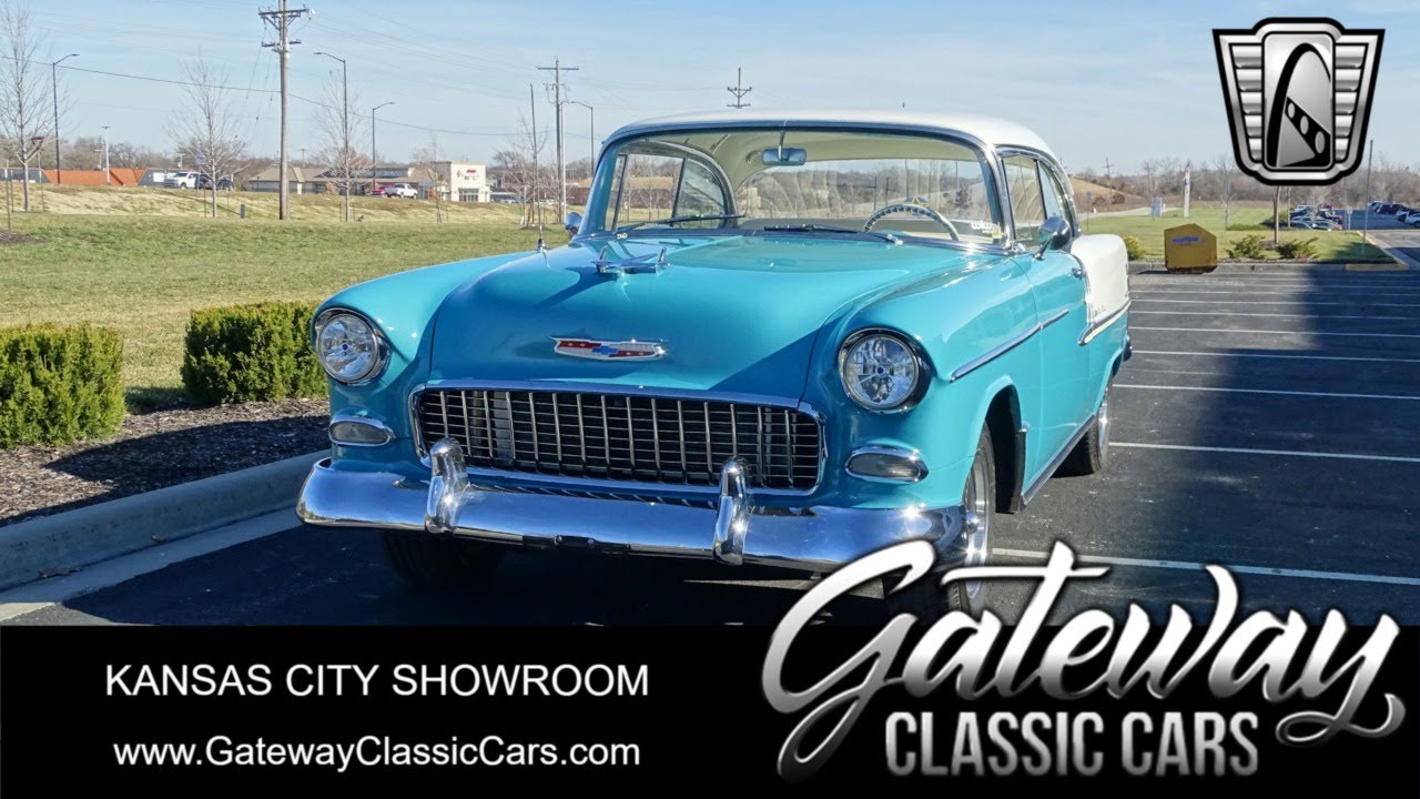 1955 Chevrolet Bel Air Gateway Classic Cars Kansas City 986 YouTube