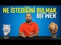 NE İSTEDİĞİNİ BULMAK/BİLMEK