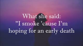 The Smiths - What She Said lyrics