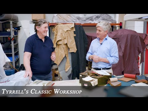 Connolly Leather - Exclusive Access to their Archives - World First! | Tyrrell&rsquo;s Classic Workshop