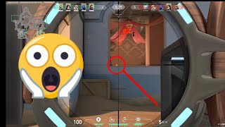 Crazy Operator Shot Cannot Even See Through Naked Eyes Valorant Gameplay