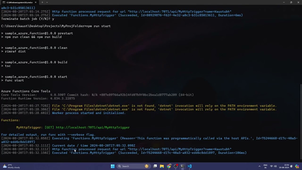 Master Azure Functions with TypeScript | Step-by-Step Guide for Cloud Developers
