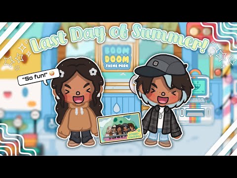 Last Day of Summer! 🌴 | *voiced!* 🔊 | Toca Life World Roleplay! 🌏✨
