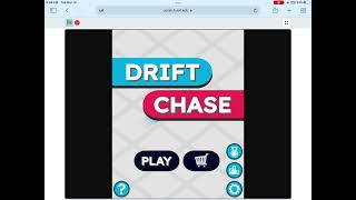 My score in "Drift Chase" on Scratch.