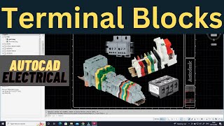 About terminal blocks | AutoCAD Electrical 2023 in Hindi @LearnEEE