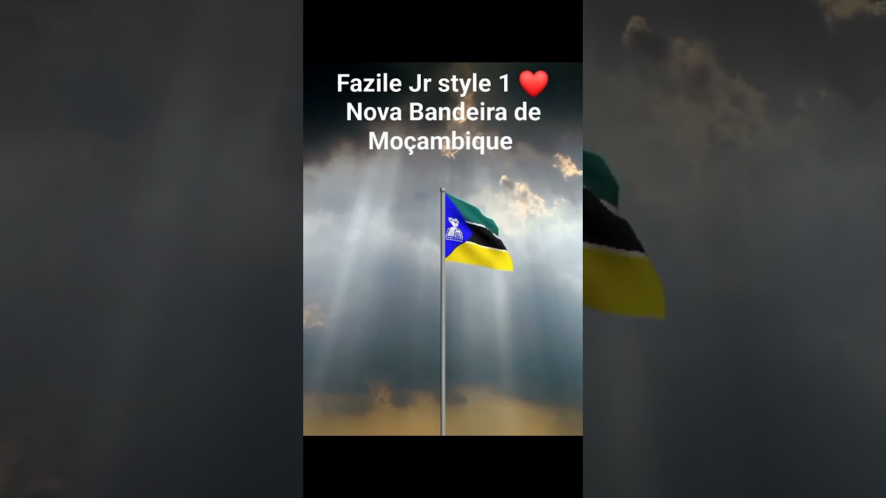 Nova bandeira de Moçambique 🙏🙏